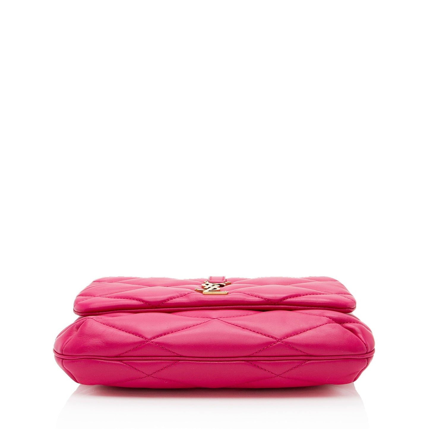 Saint Laurent Quilted Lambskin Monogram Le 57 Hobo