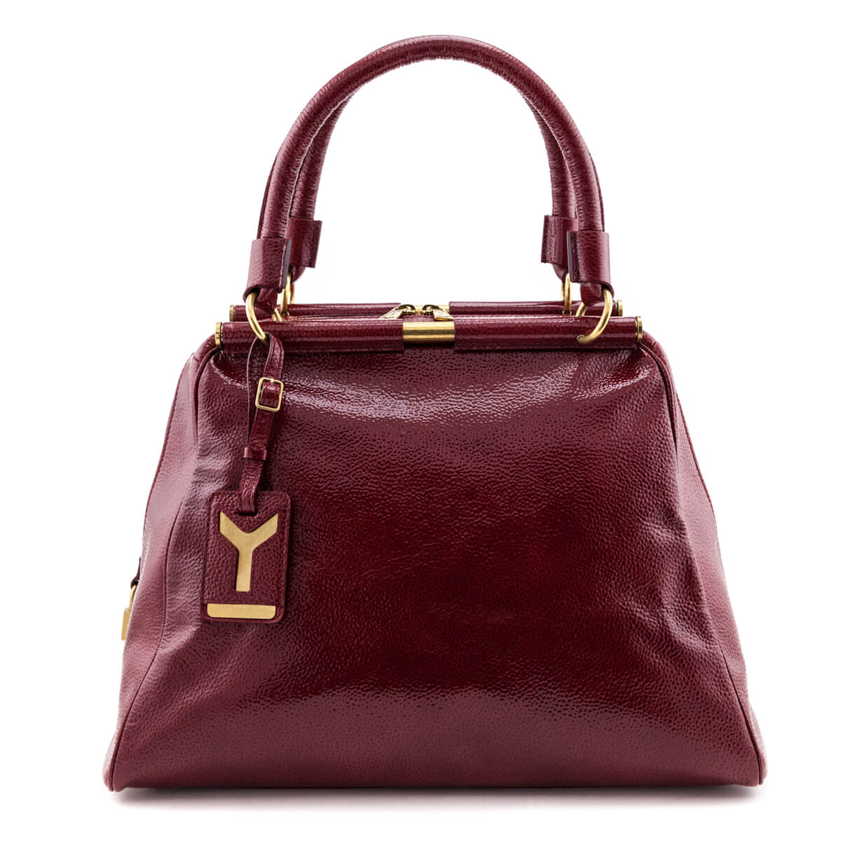 Saint Laurent Red Patent Bag
