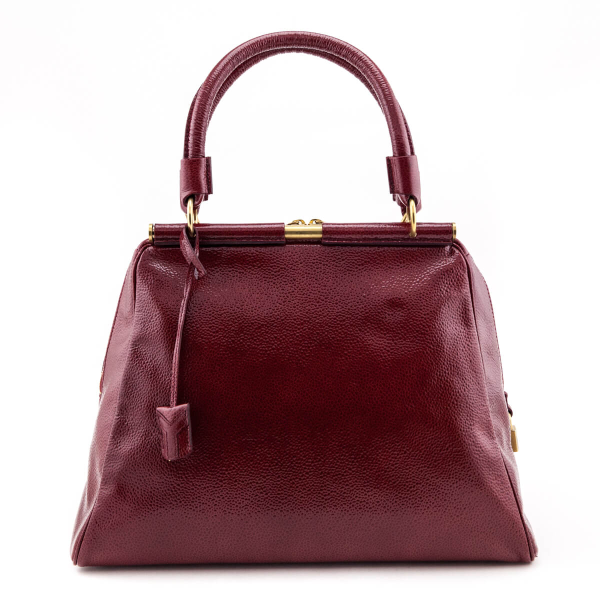 Saint Laurent Red Patent Bag
