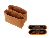 2pcs Organizer for [LOULOU LARGE Chain Bag] Felt Purse Insert with Slim Design Shoulder Bag Liner Protector