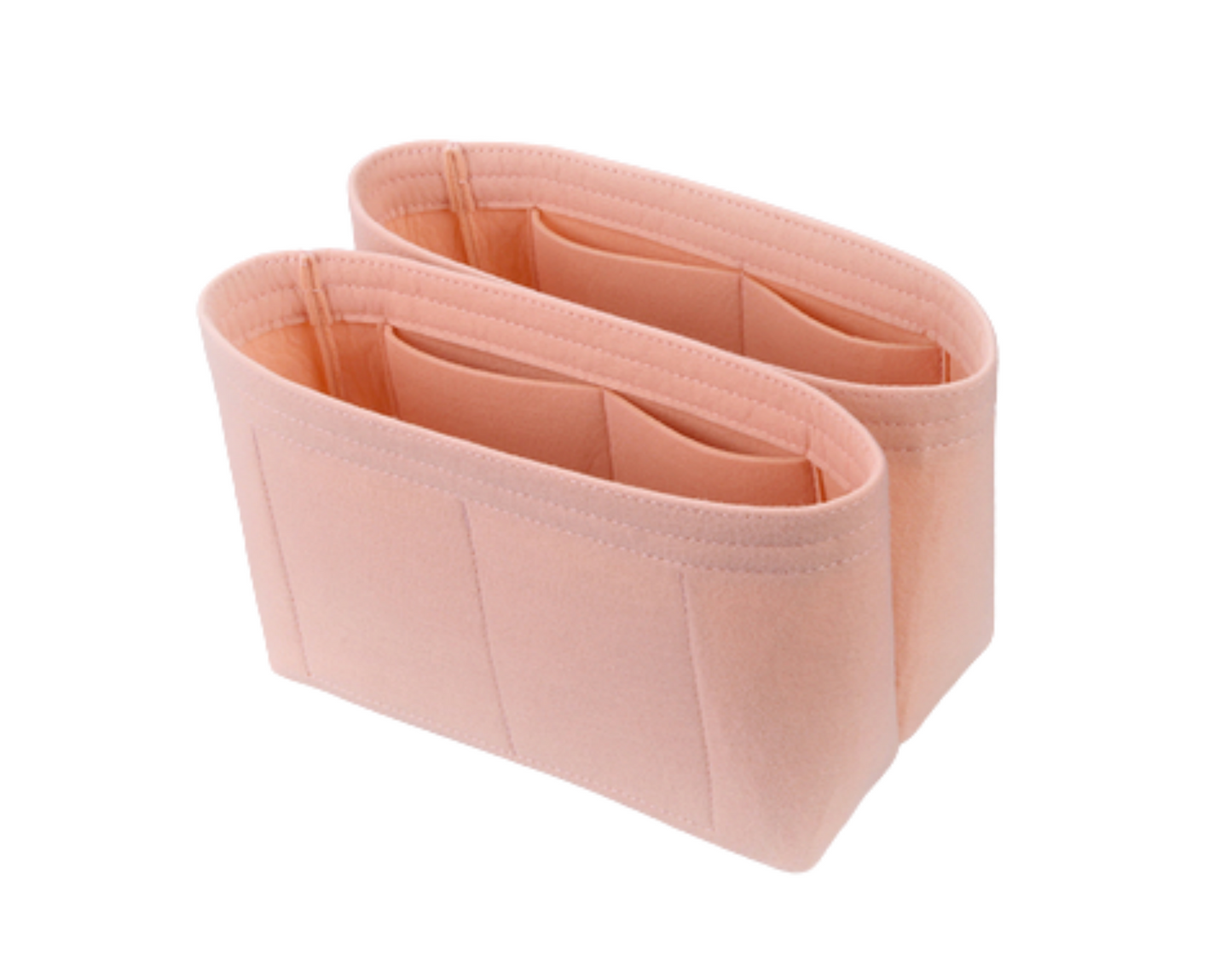 [2 pieces MURIA Organizer] Felt Purse Insert with Slim Design Bag Liner Protector