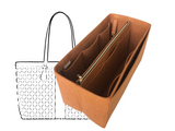 Organizer for [Ophidia GG Medium] (Type B w/ Detachable Zipper Bag) Felt Purse Tote Insert