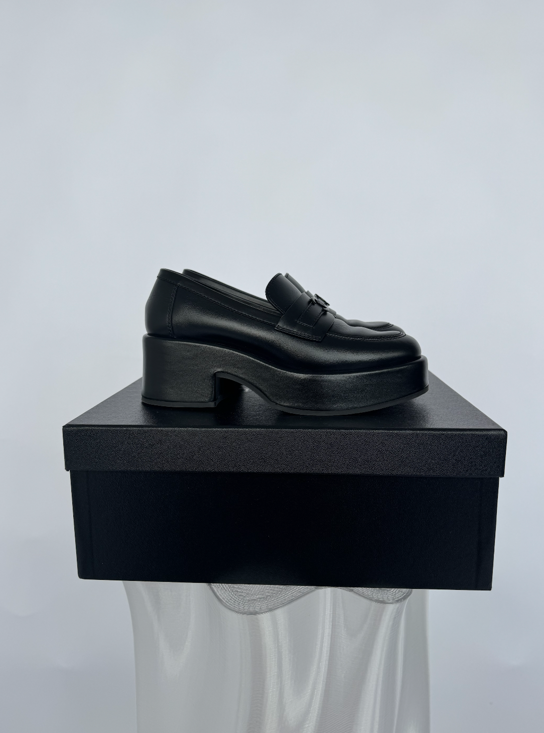 Chanel Moccasin Loafers - FULL SET