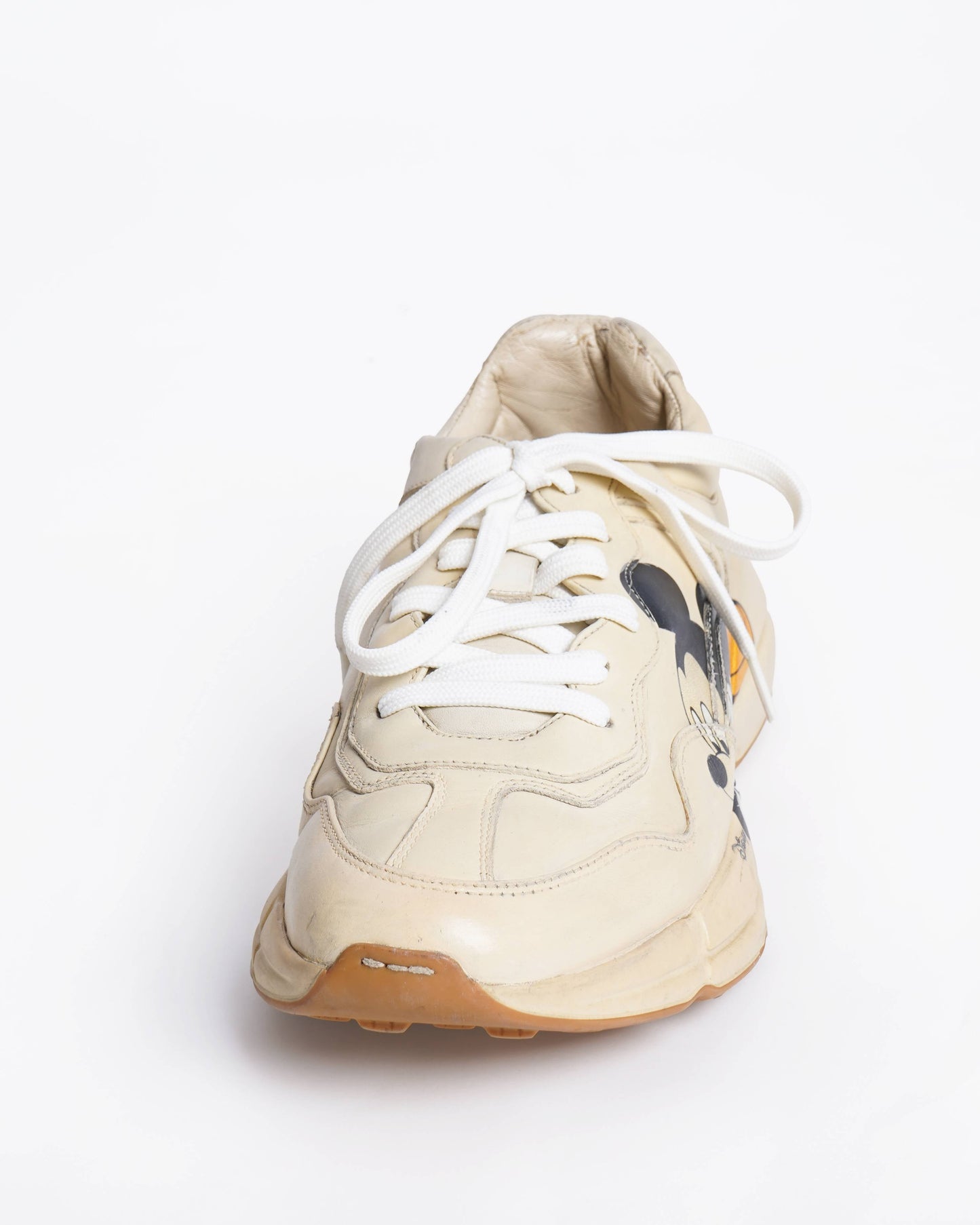 Gucci x Disney Mickey Mo  Rhyton Sneakers Cream