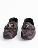 Louis vuitton  embossed loafers