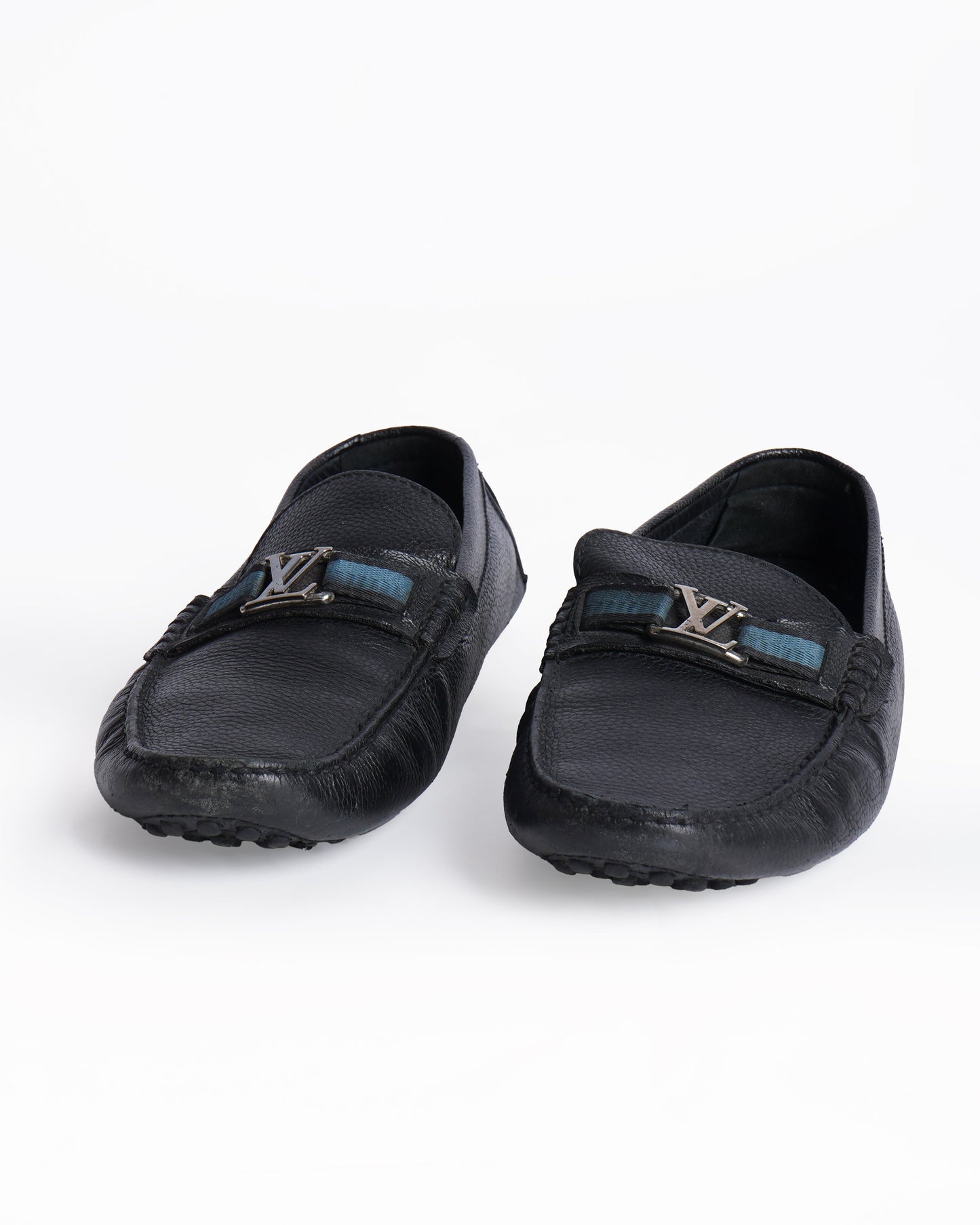 Louis Viutton  Carlo Moccasins Loafers in balck