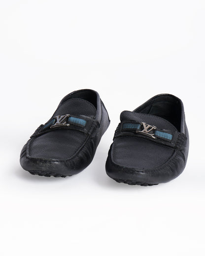 Louis Viutton  Carlo Moccasins Loafers in balck