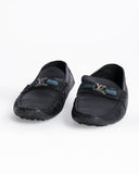 Louis Viutton  Carlo Moccasins Loafers in balck