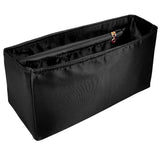 Organizer for [Boy Chanel New Medium, Chanel] Bag Insert (Silk, Full-width Zip and Open Pocket)