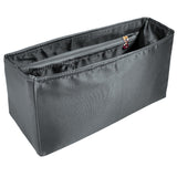 Organizer for [Peekaboo X-Lite Large, Fendi] Bag Insert (Silk, Full-width Zip and Open Pocket)