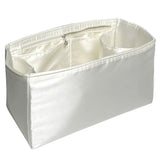 Organizer for [Medium Buckle leather handbag with belt, Prada] Bag Insert (Silk, Full-width Zip and Open Pocket)