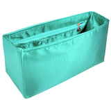 Organizer for [LE 5 A 7 Supple Large, Saint Laurent (YSL)] Bag Insert (Silk, Trapezoid Shape with Zip Pocket)