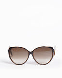 Gucci   Tortoiseshell Brown Sunglasses