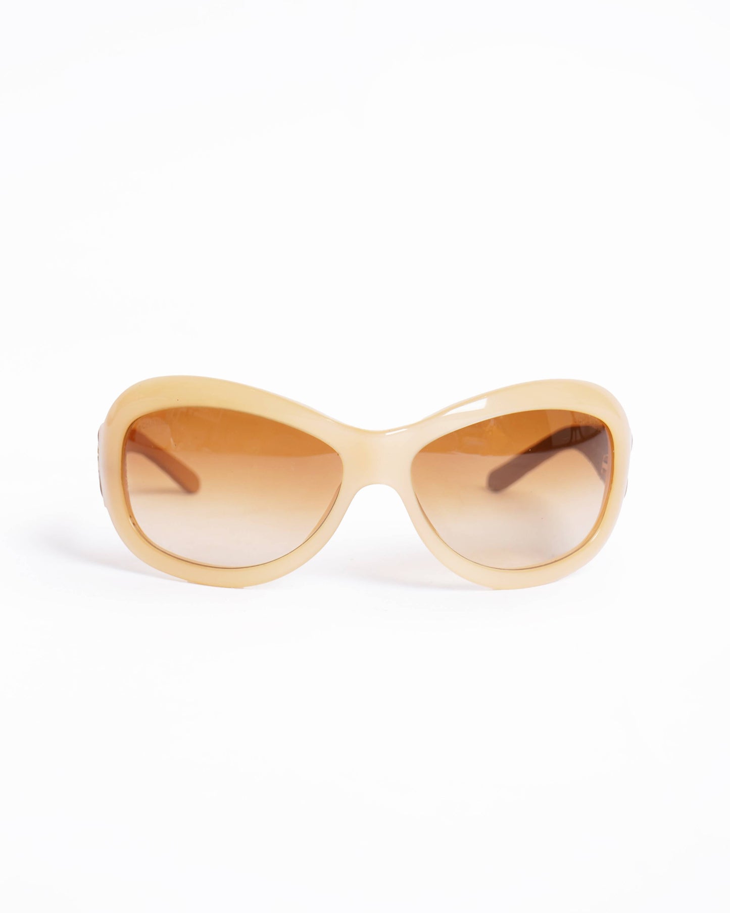Chanel Women Sunglasses With Thick Frame Detailing
