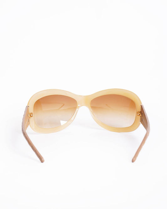 Chanel Women Sunglasses With Thick Frame Detailing