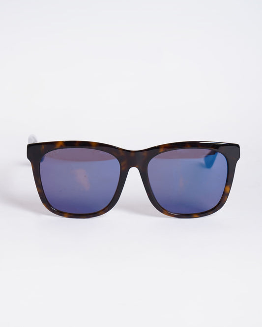 Gucci rectangular frame sunglasses