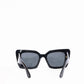 Burberry daisy black square sunglasses