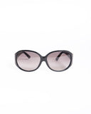 Fendi monogram logo frame oversized sunglasses