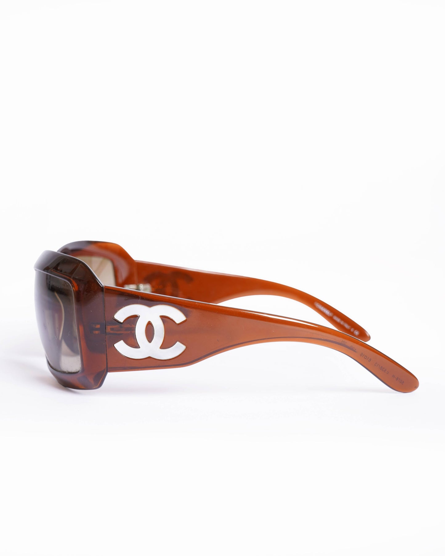 Chanel Brown Gradient Lens   sunglasses