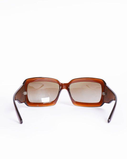 Chanel Brown Gradient Lens   sunglasses