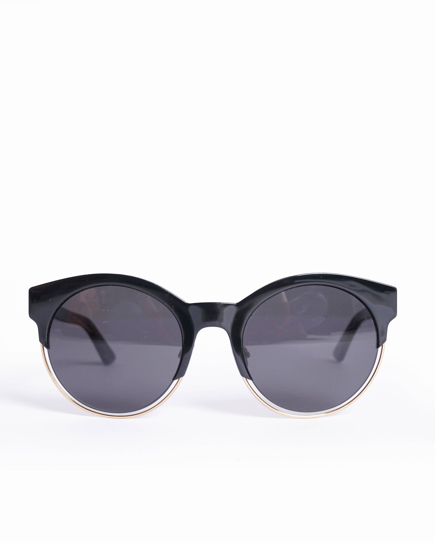 Christian Dior Sideral Lunettes Rondes Logo Lunettes suglasses