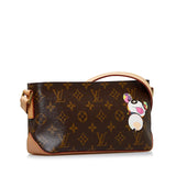 LOUIS VUITTON x Takashi Murakami Monogram Panda Trotteur Crossbody Bag