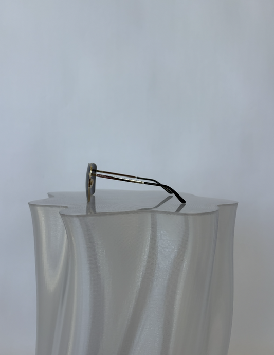 Gucci GG0802S Gold Rectangle Sunglasses
