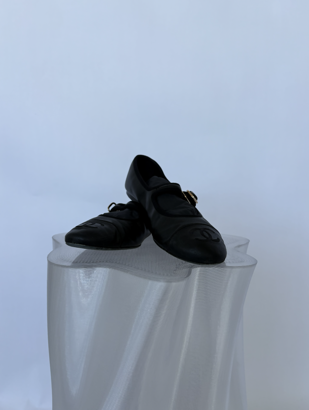 Chanel Mary Jane flats in Lambskin - FULL SET