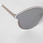 New Chrstian Dior Light Gold Geometric Sunglasses