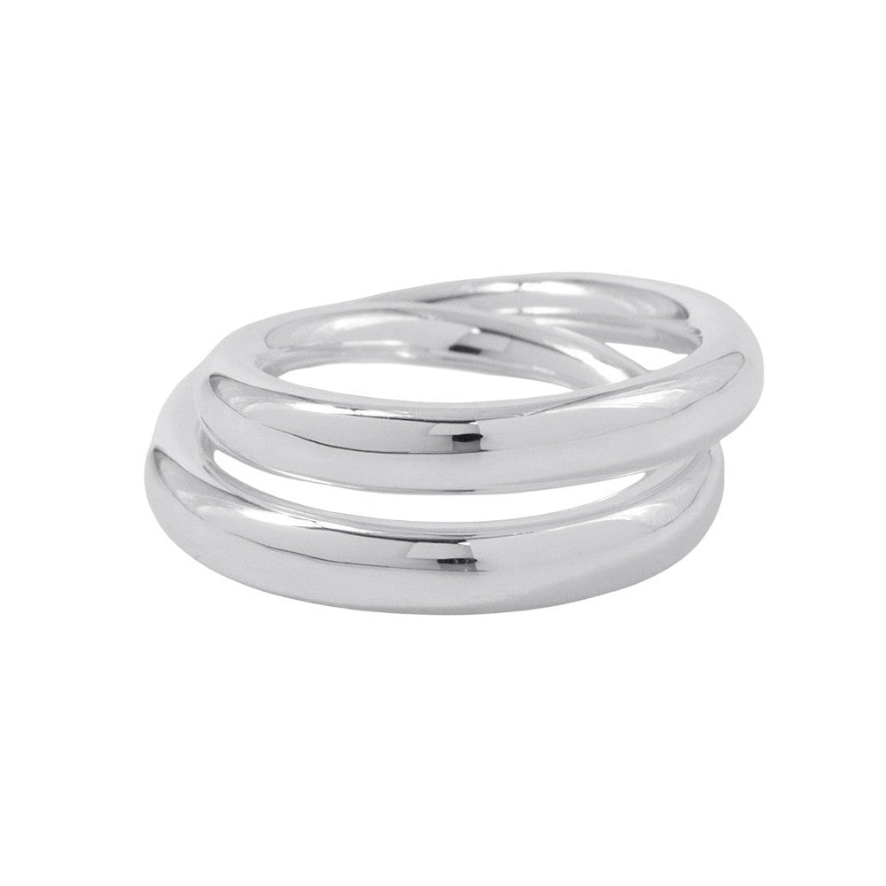HERMES Caba Cityslide clutchertige Ring Size #53 SV925