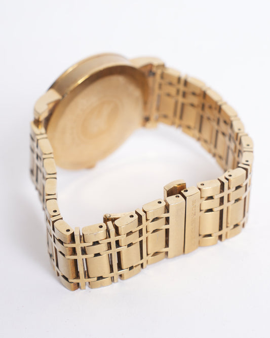Burberry  Men's Gold Tone Stainless Steel Watch