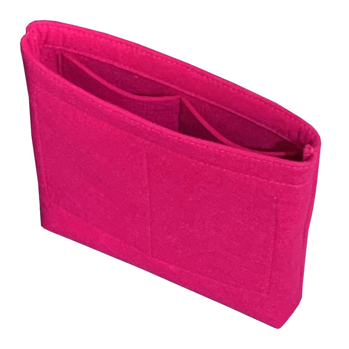 [Small 19 Handbag Organizer] Purse Insert Felt Bag Organiser Lining Protection Slim Design