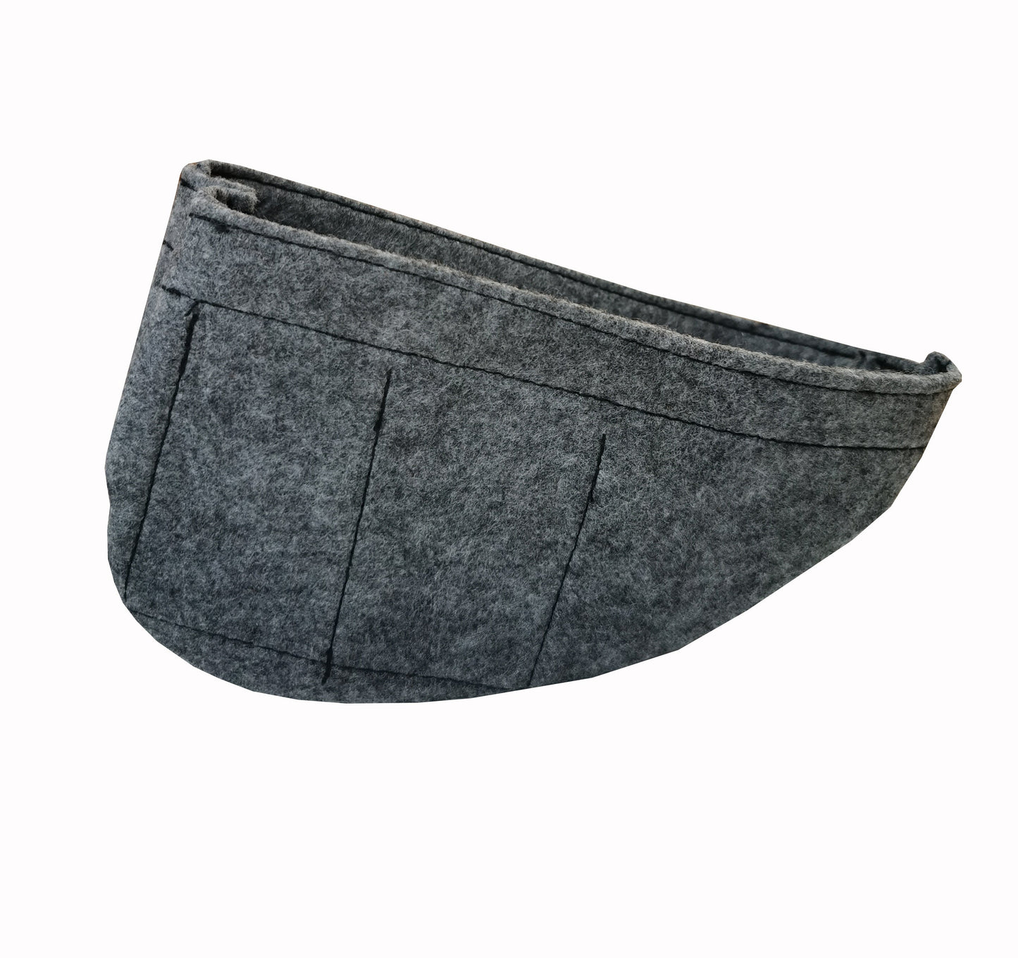 [Saddle Bag Organizer] Felt Bag Organizer, Purse Insert, Base Shaper, Liner Protector