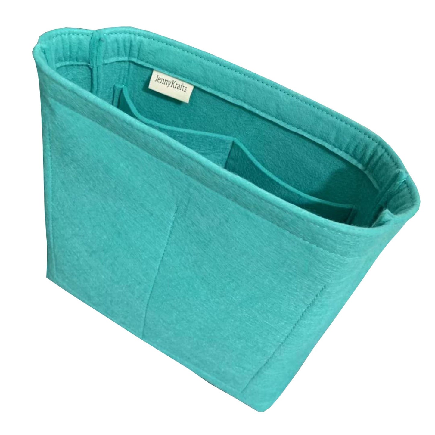 [Jumbo Large Boy Handbag Organizer] Purse Insert Felt Bag Organiser Lining Protection for Small Quilted Boy Bag Slim Design