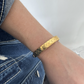 LOUIS VUITTON Monogram NANOGRAM CUFF Bracelet Bangle - Full Set