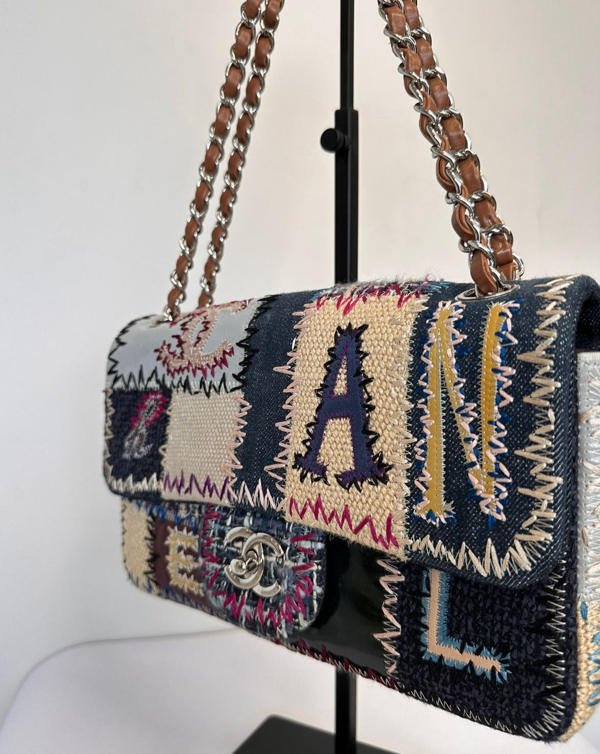 Chanel    Patchwork Medium Classic Flap Bag