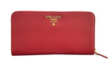 Prada Red Long Wallet