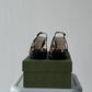 Gucci Horsebit Mid-Heel Slingback Pumps - Full Set