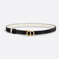 Dior 30 Montaigne Reversible Belt