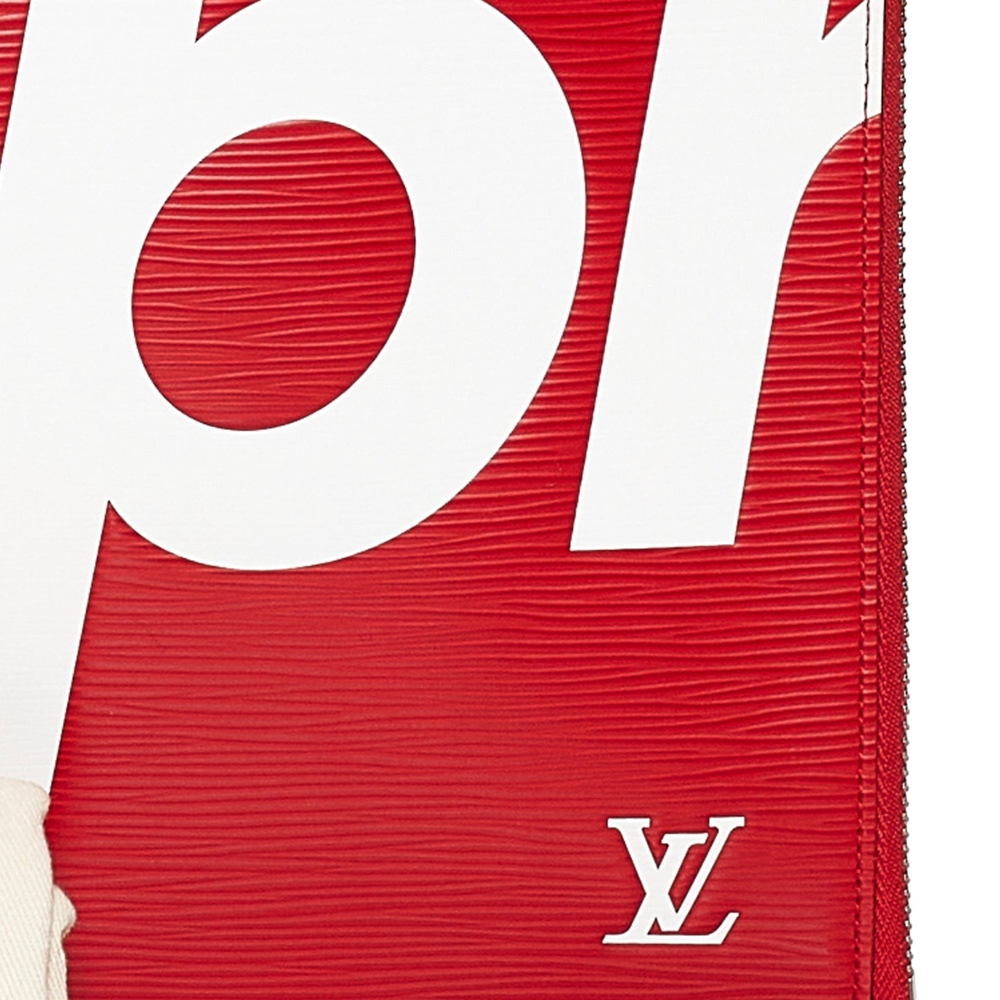 Louis Vuitton X Supreme Pochette Jour GM Red Epi