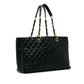 Black Chanel Caviar Grand Shopping Tote XL