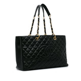 Black Chanel Caviar Grand Shopping Tote XL