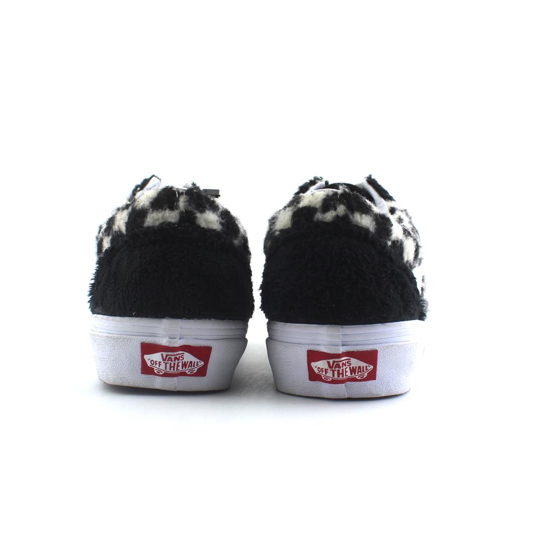 VANS SHERPA FAUX FUR CHECKERBOARD