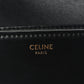 Celine Shiny Calfskin Teen Triomphe Black