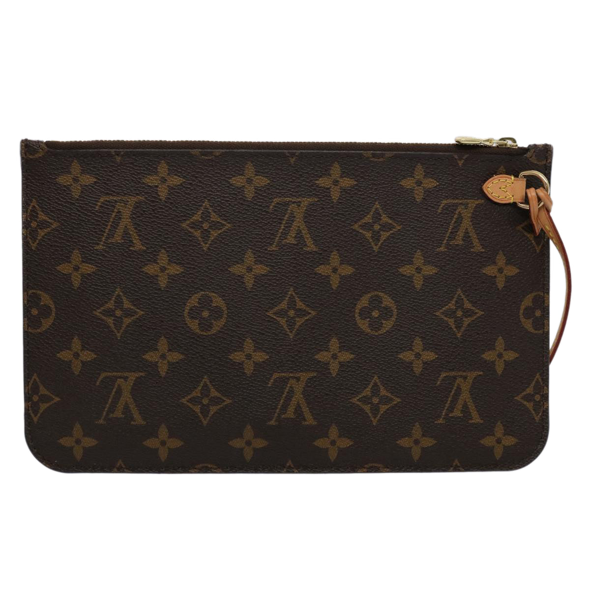 Louis Vuitton Neverfull  Canvas Clutch Bag