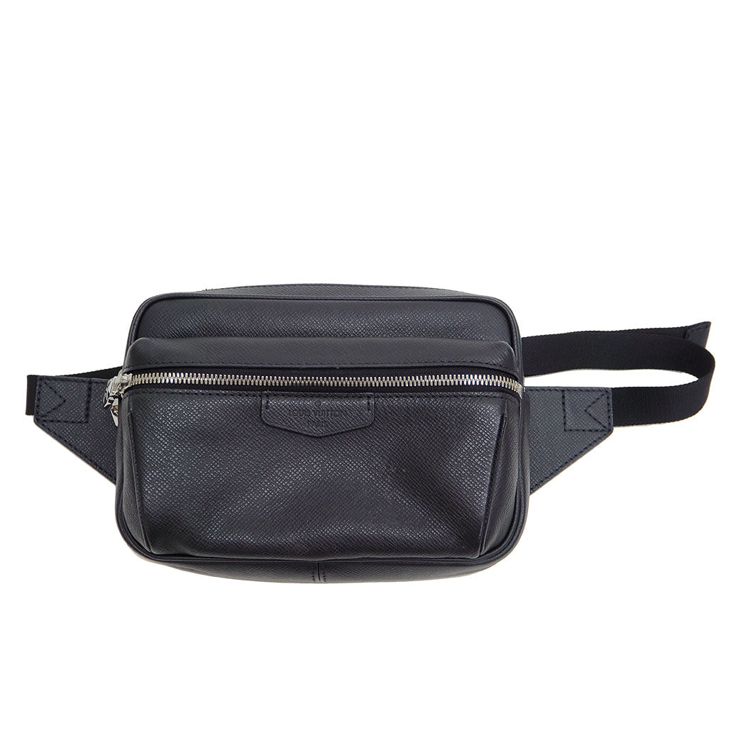 Louis Vuitton Bumbag Outdoor Body Bag Taiga Black