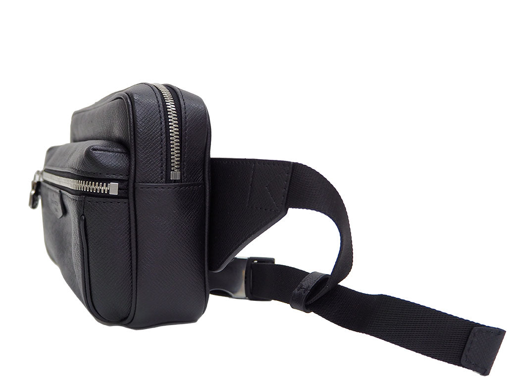 Louis Vuitton Bumbag Outdoor Body Bag Taiga Black