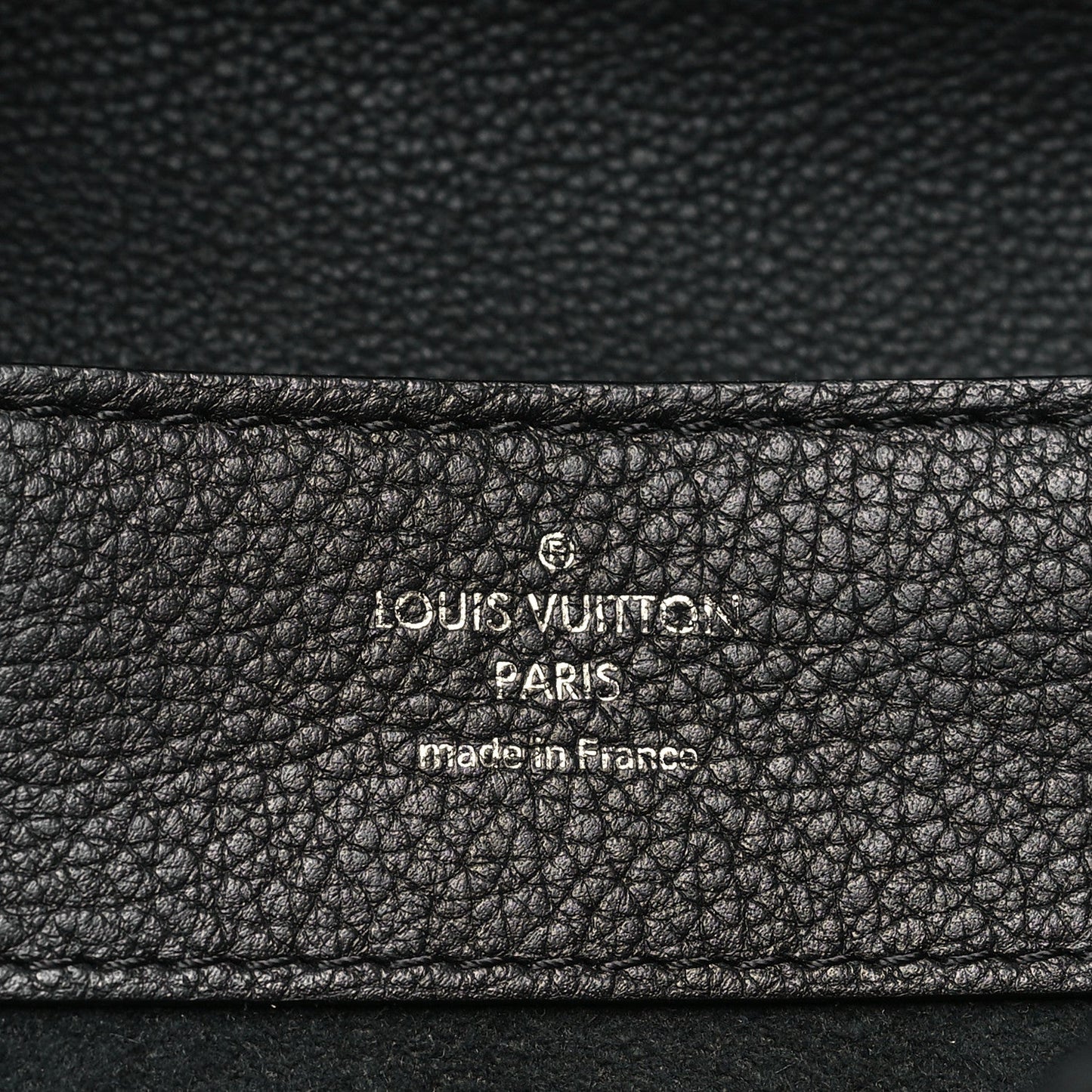 Louis Vuitton Calfskin Lockme Backpack Black
