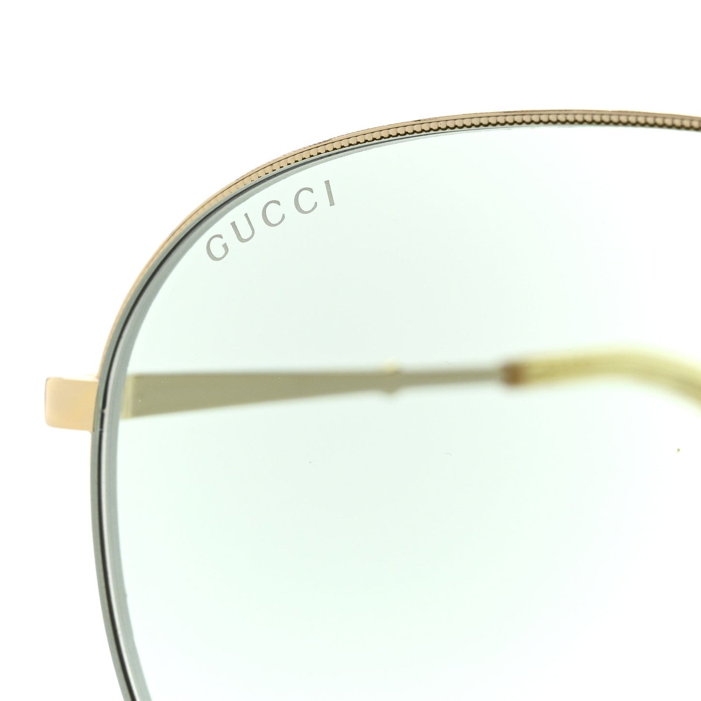 Amelia Metal Aviator Sunglasses GG0356S Gold