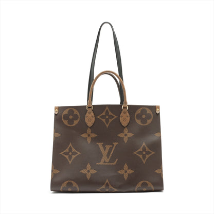 Louis Vuitton Monogram Giant Reverse On The Go GM Shoulder Bag